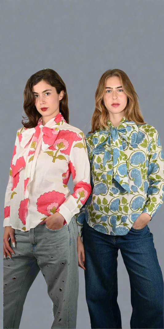 Rocknroll Farmfield Bow Shirt