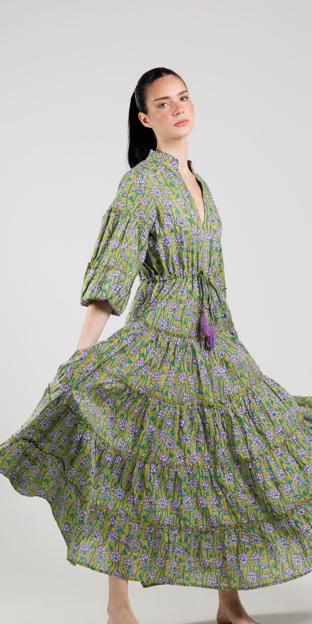 Petunia Long Mao Dress