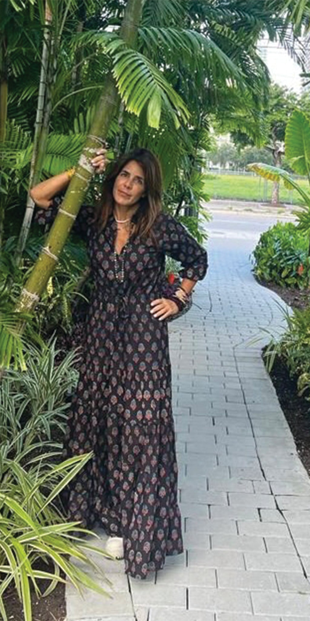 Neela Bagru Shirt Dress