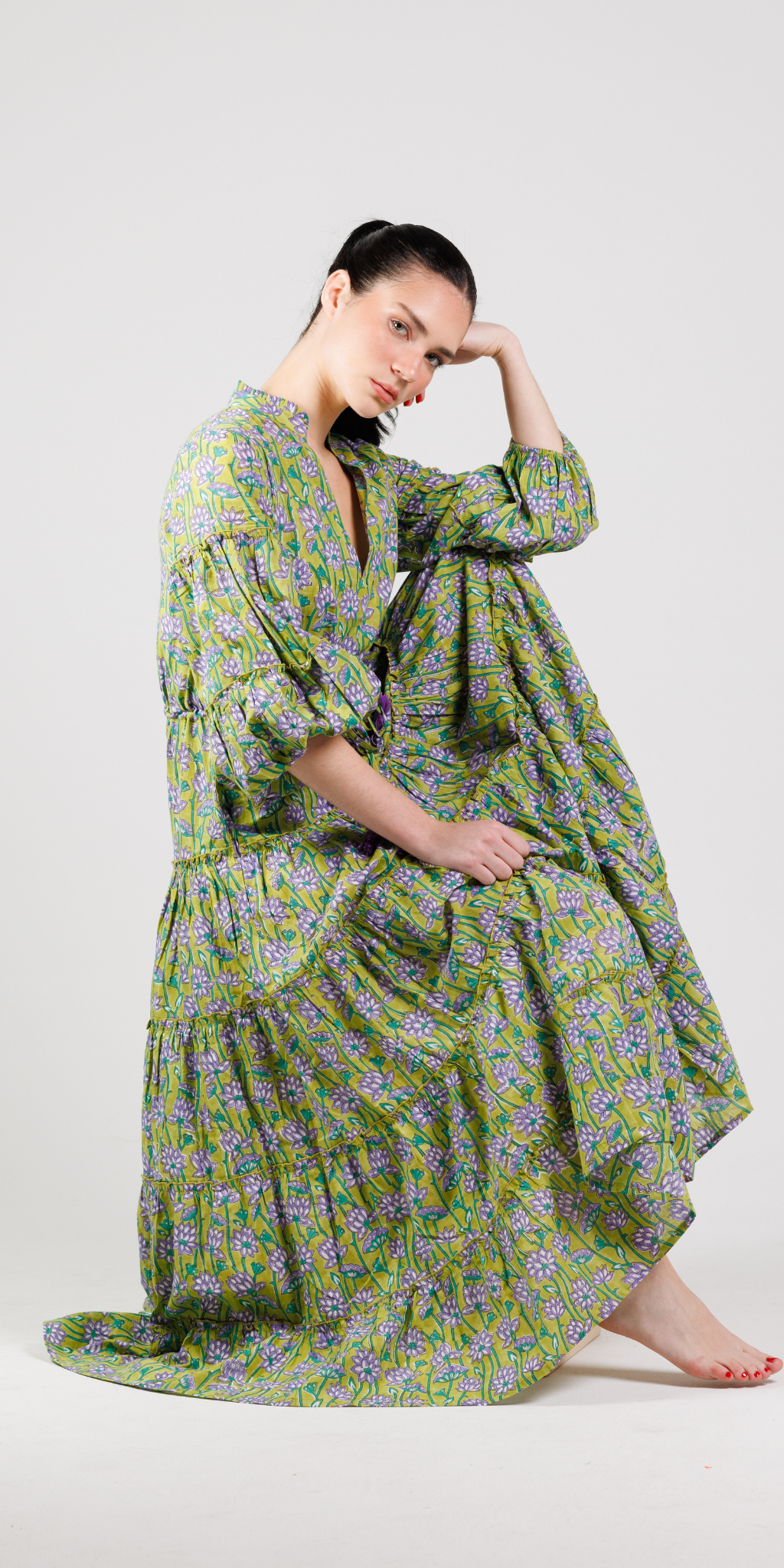 Petunia Long Mao Dress