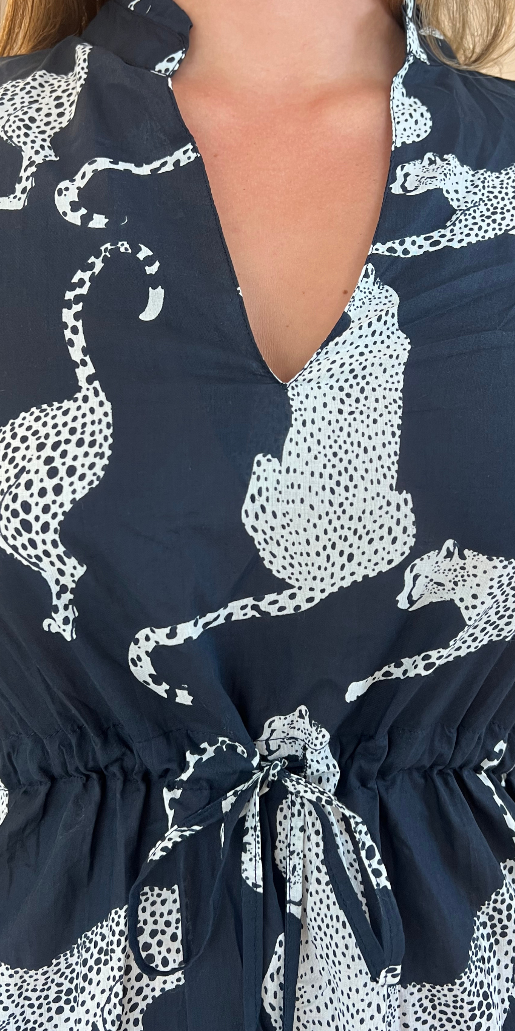 Black Panther Short Mao Dress