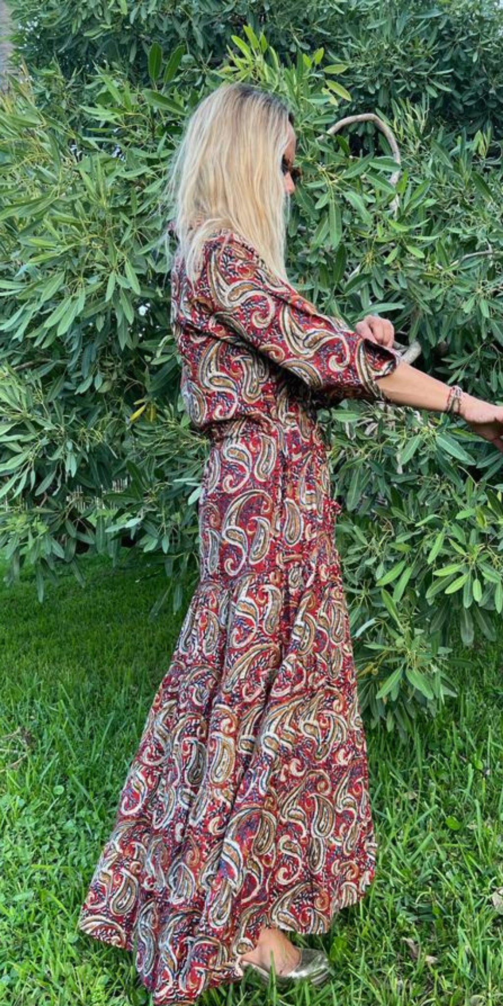 Homa Bagru Shirt Dress