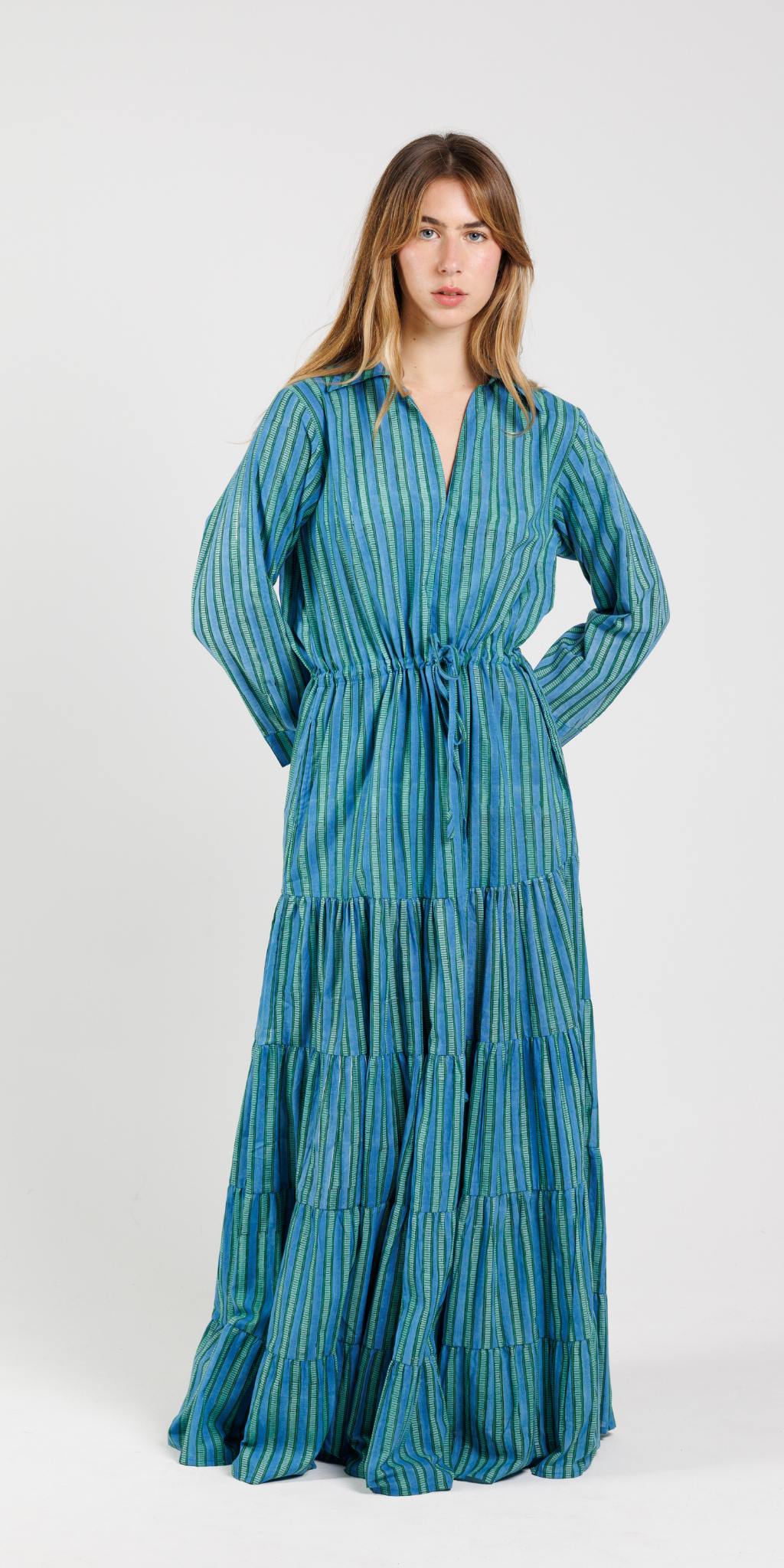 Blue Mughal Kurta