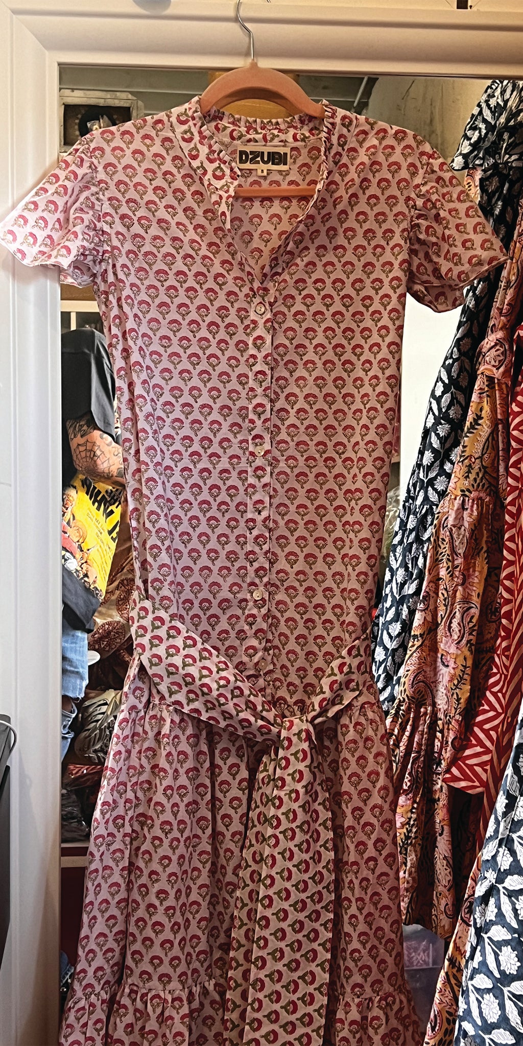 Begonia Cap Sleeve Dress