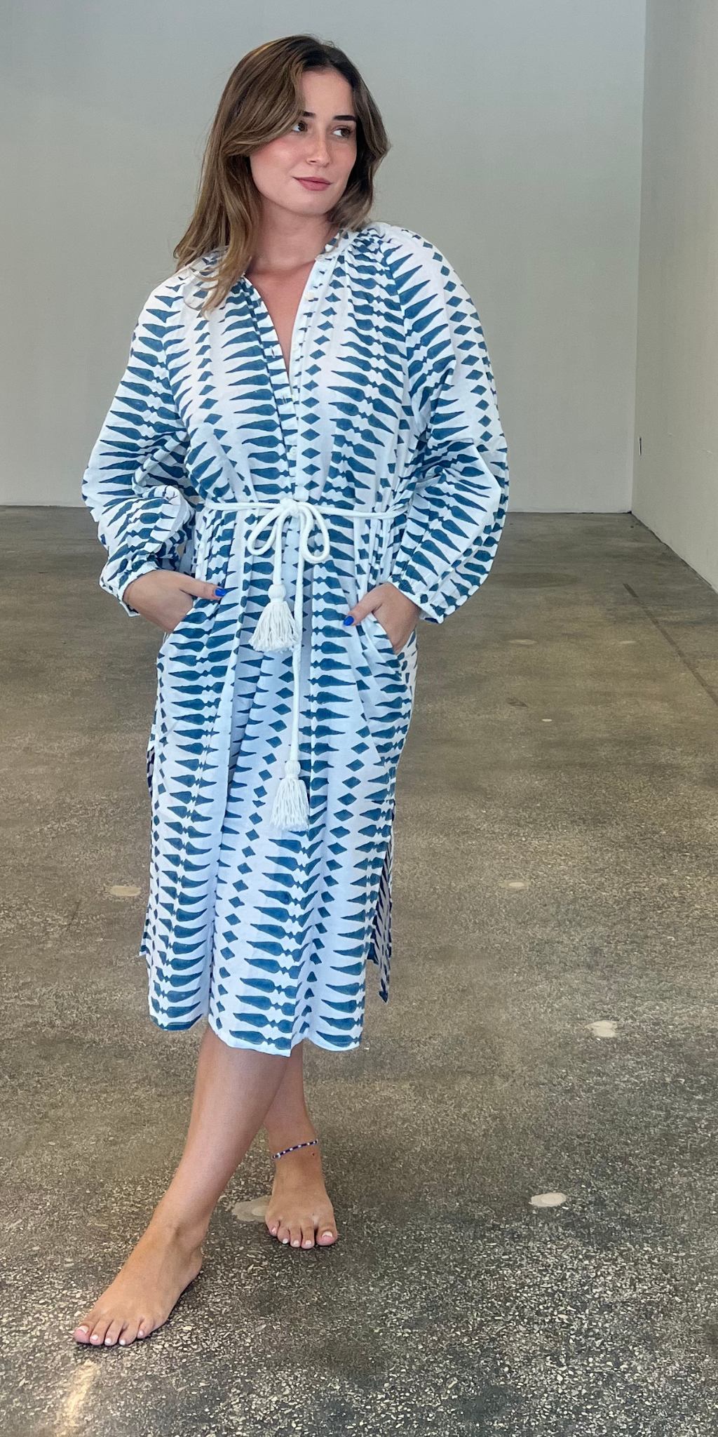 Electric Zebra Kurta