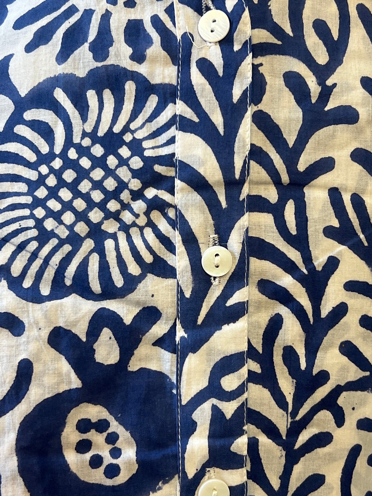 Botanic Tide Cap Sleeve Dress