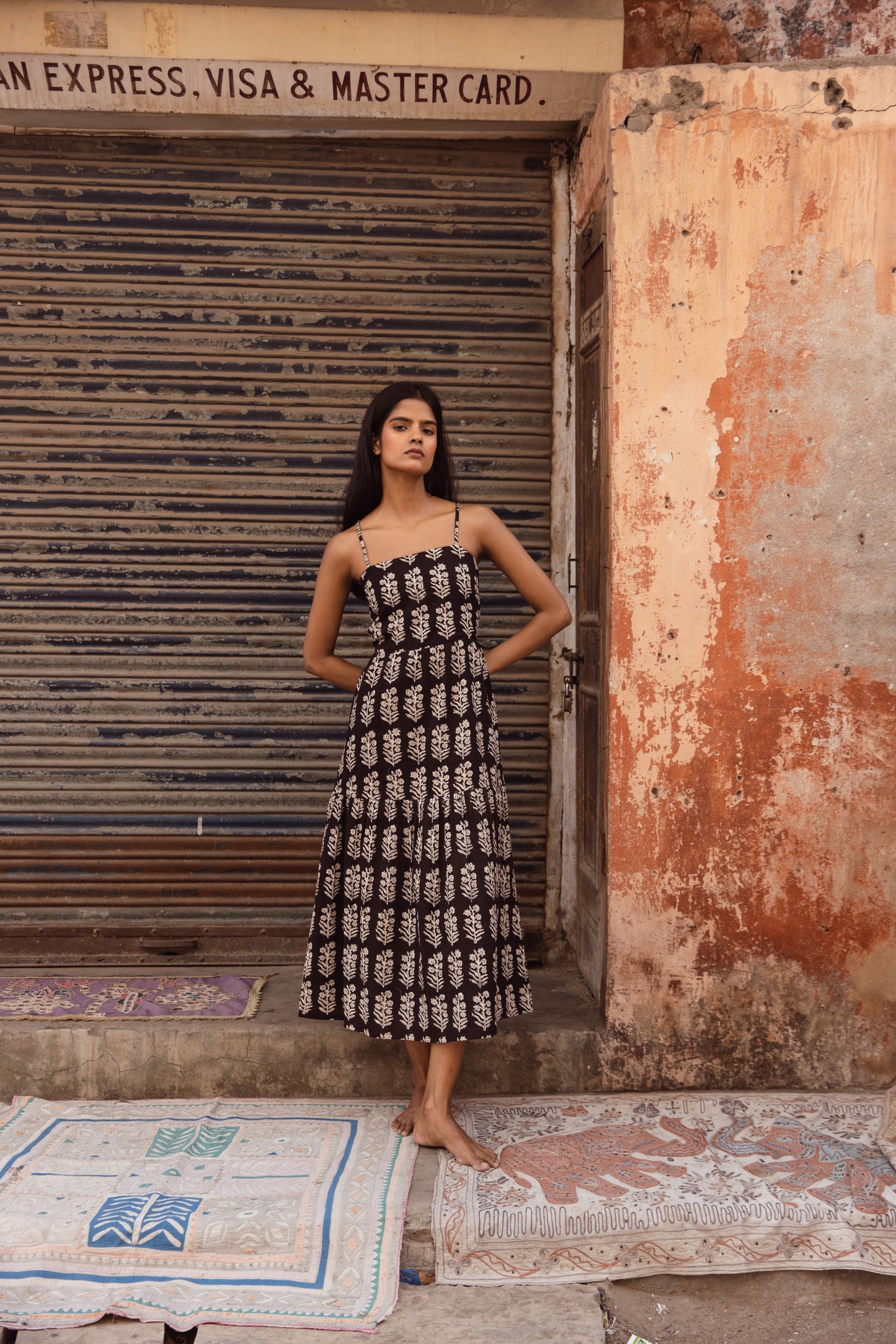 Black Supernova Twist Dress