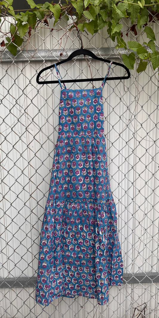 Violet Light Twist Dress