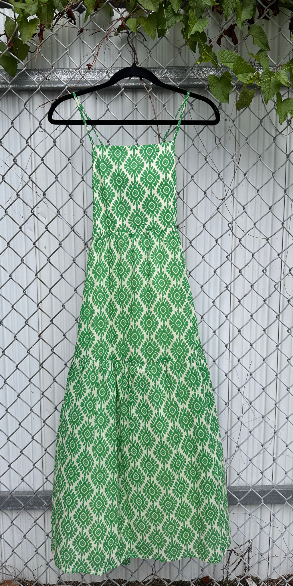 Green-Eyed Twist Dress