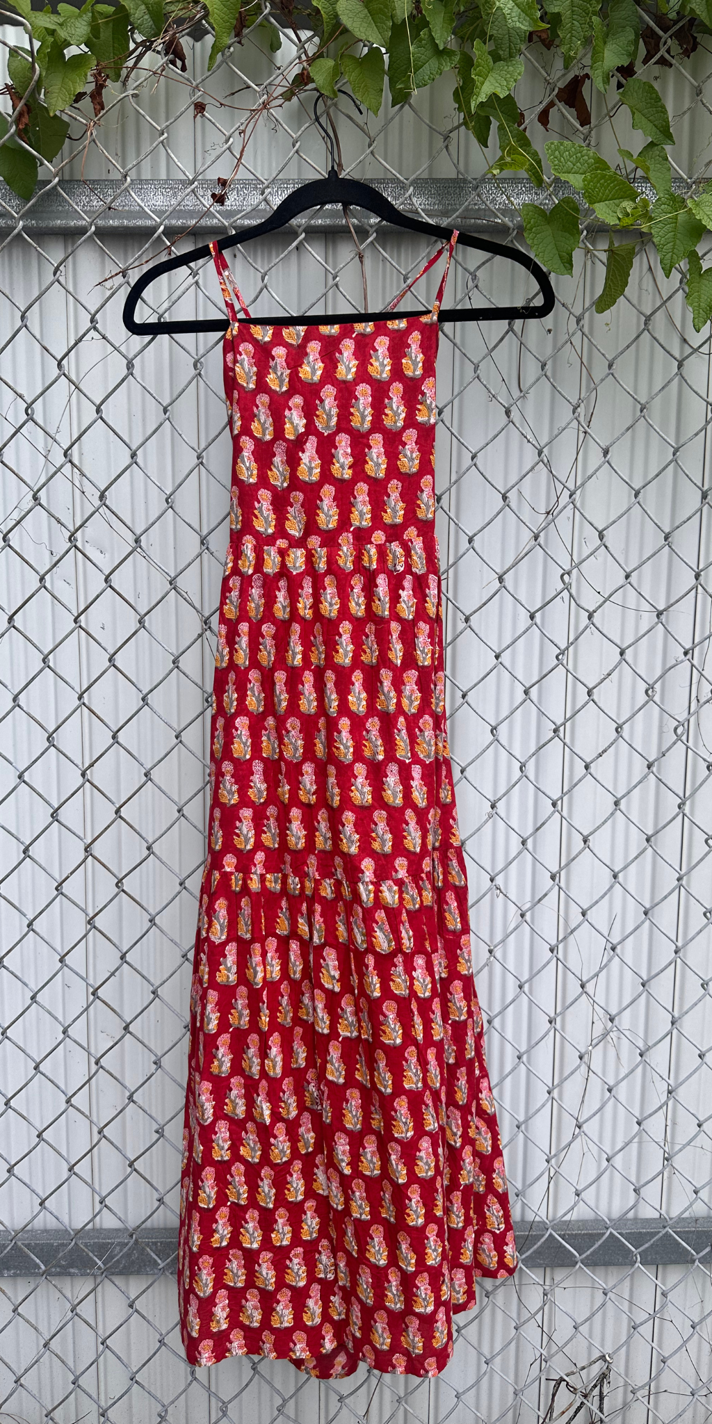 Crimson Rose Twist Dress