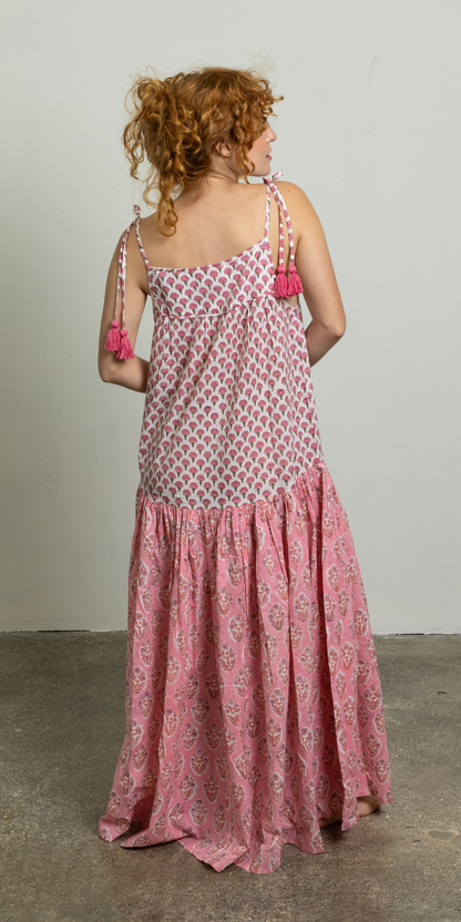 Pink Provence Strap Dress