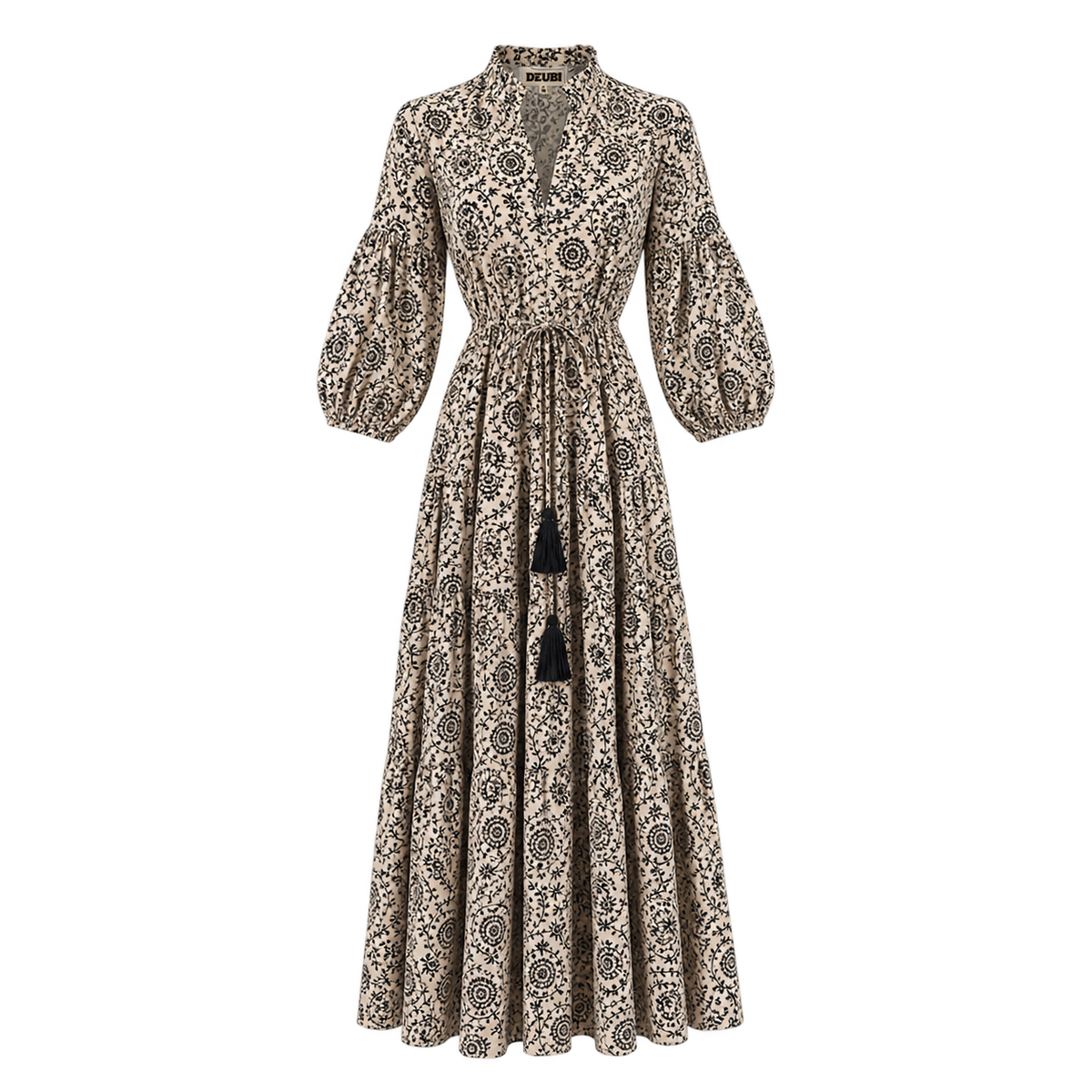 Saint Germain Long Mao Neck Dress