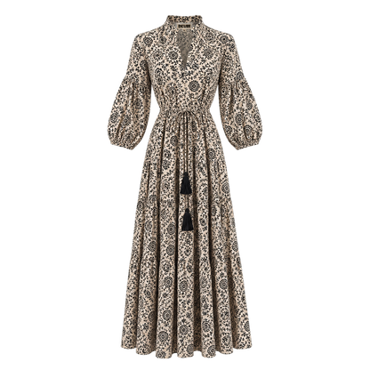Saint Germain Long Mao Neck Dress