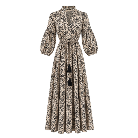 Saint Germain Long Mao Neck Dress