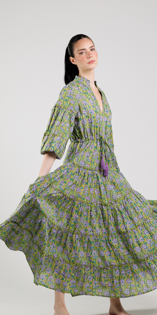 Petunia Long Mao Dress