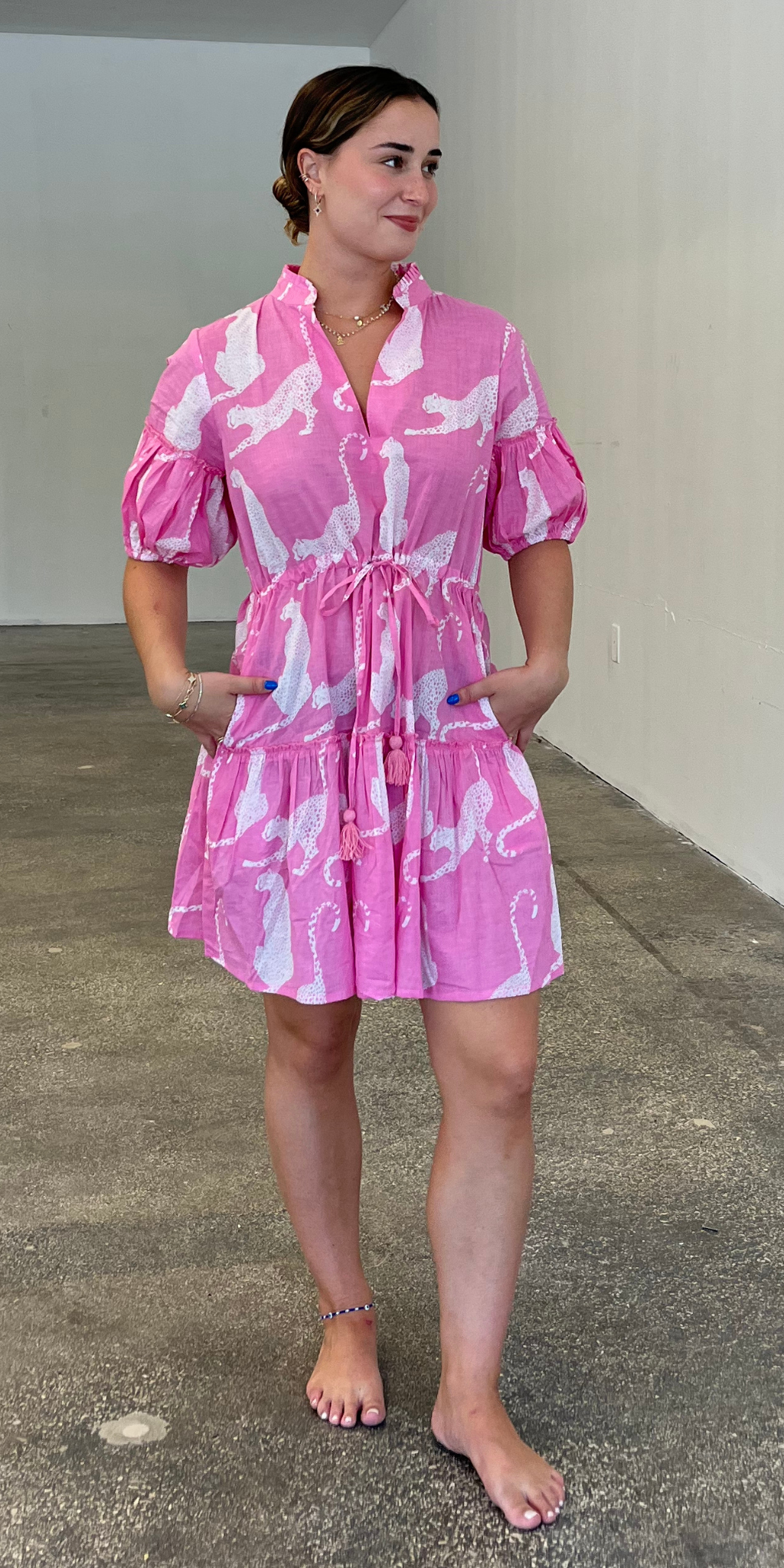 Pink Panther Short Mao Dress