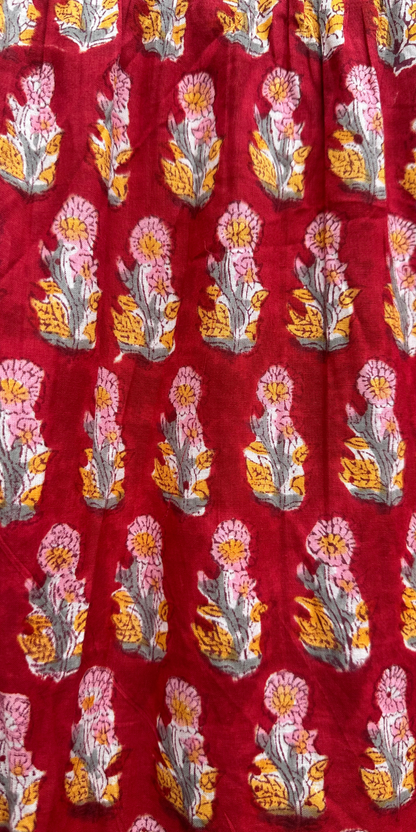 Crimson Rose Twist Dress