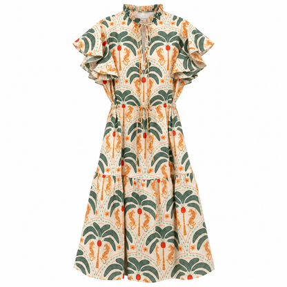 Wild Palm Short Dress
