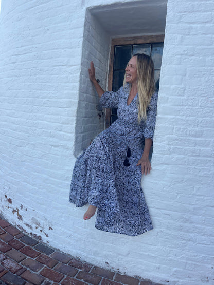 Wild Tides Long Mao Dress