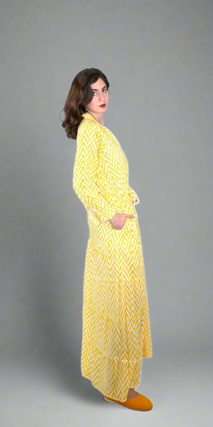 Mustard Seed Geo Long Shirt Dress