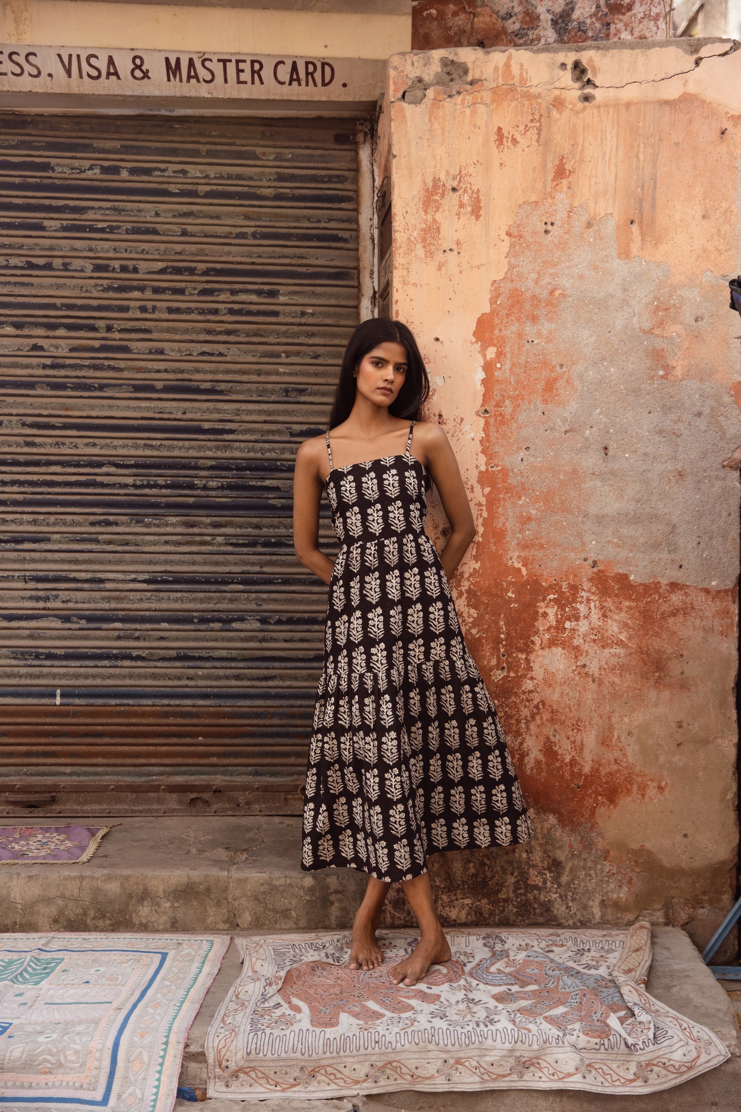 Black Supernova Twist Dress