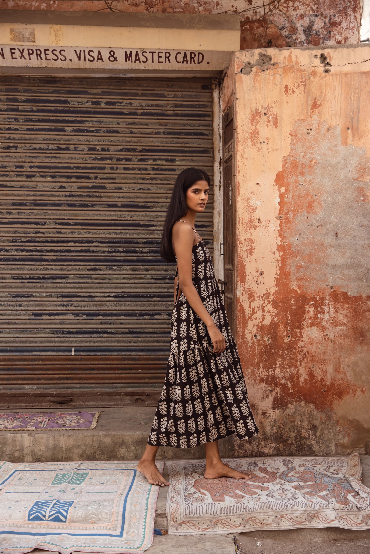 Black Supernova Twist Dress