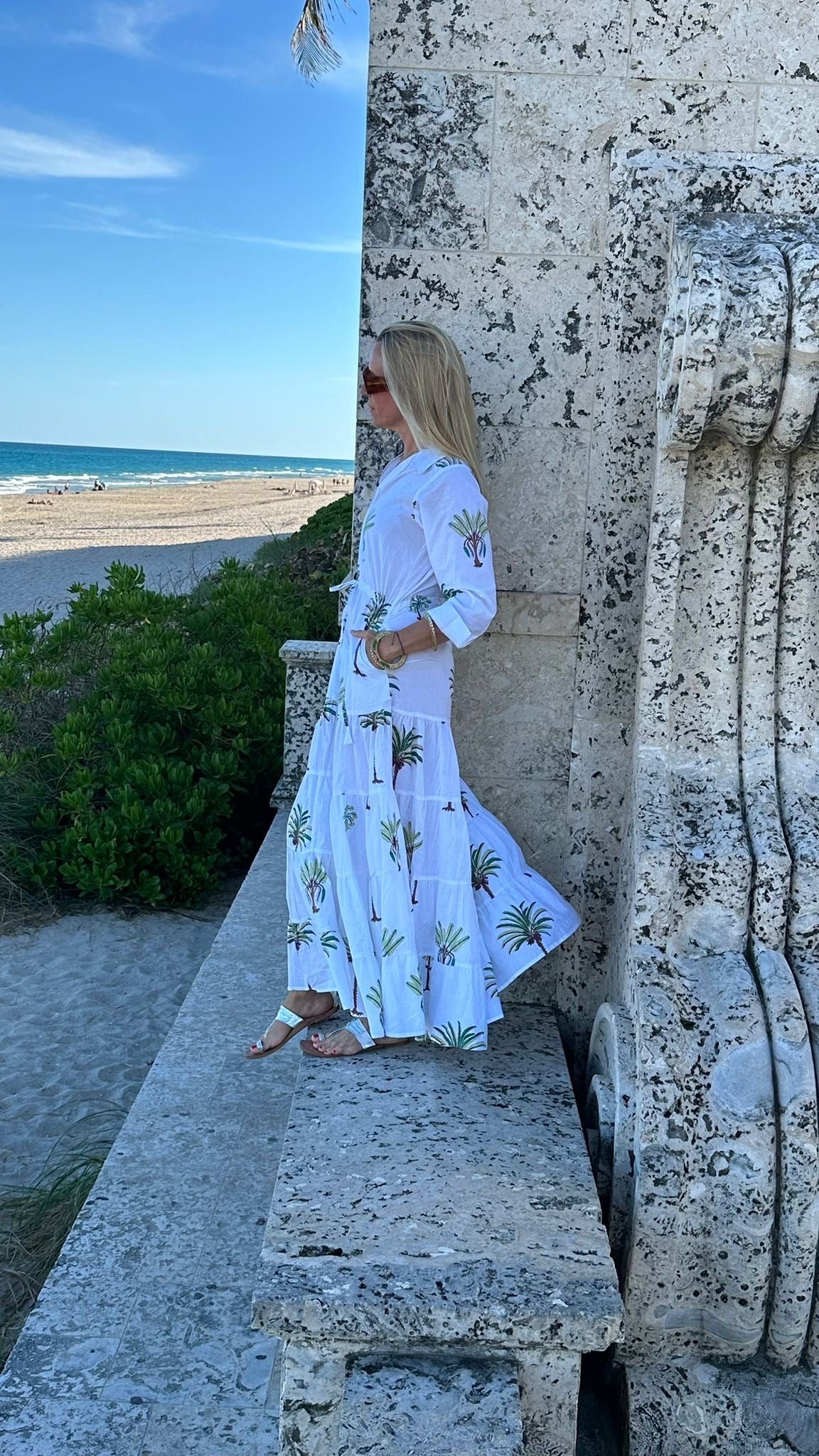 Palm Beach Shirt Dress