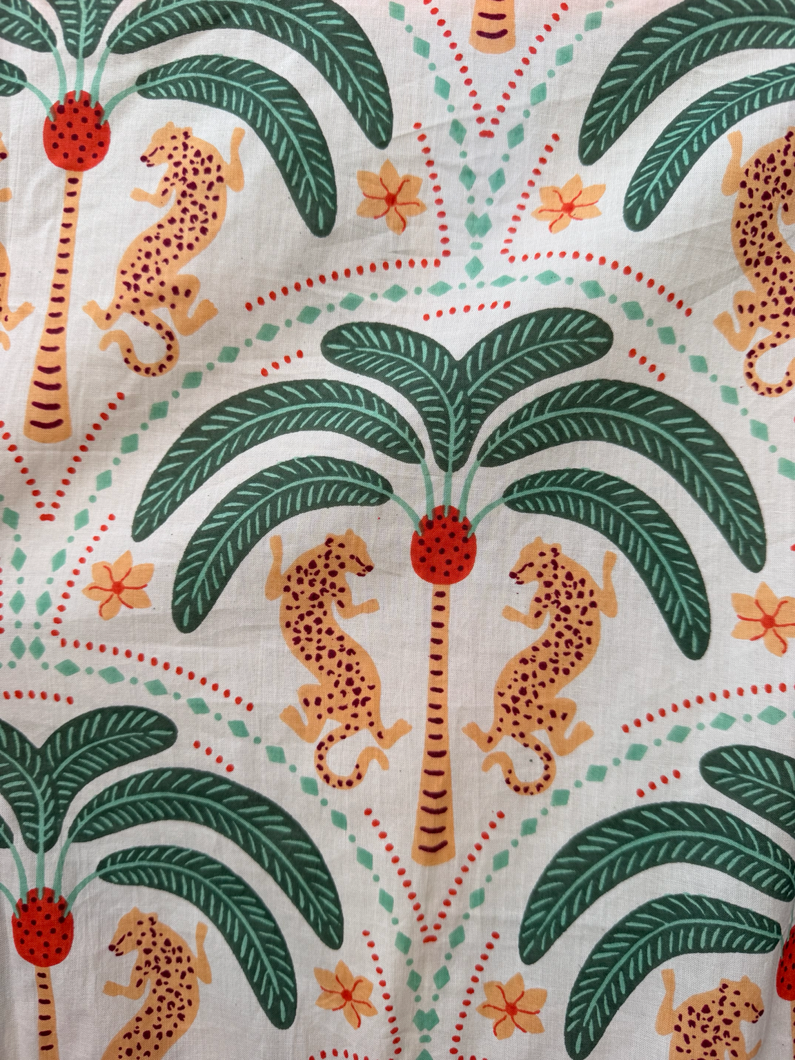 Wild Palm Short Dress