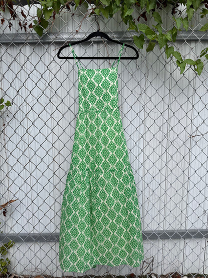 Green-Eyed Twist Dress