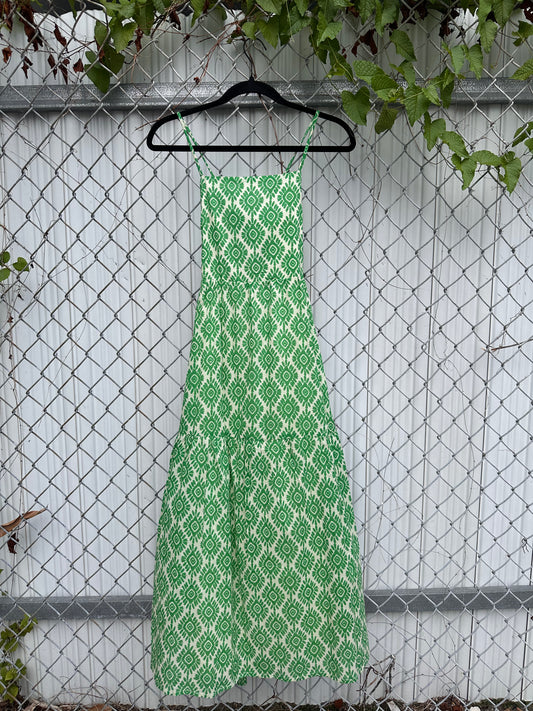 Green-Eyed Twist Dress