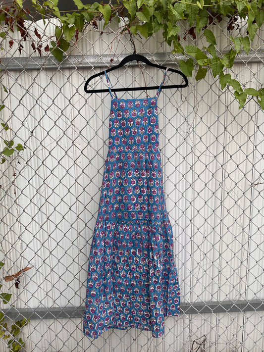 Violet Light Twist Dress